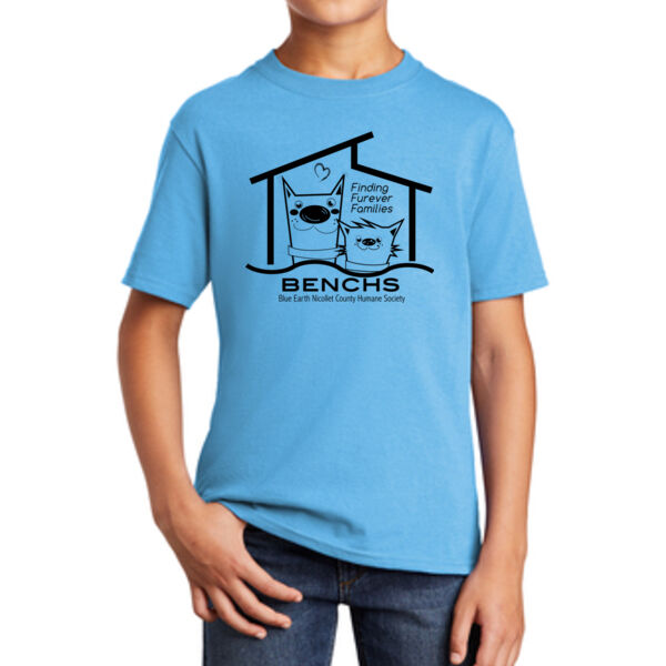 Port & Company® Youth Core Cotton Tee - Printed Logo Thumbnail