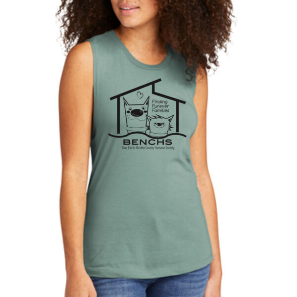 Next Level ™ Women’s Festival Muscle Tank - Printed Logo Thumbnail