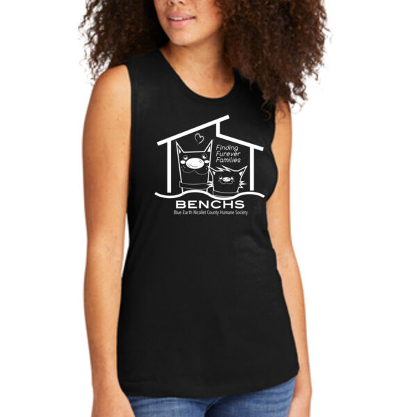 Next Level ™ Women’s Festival Muscle Tank - Printed Logo Thumbnail